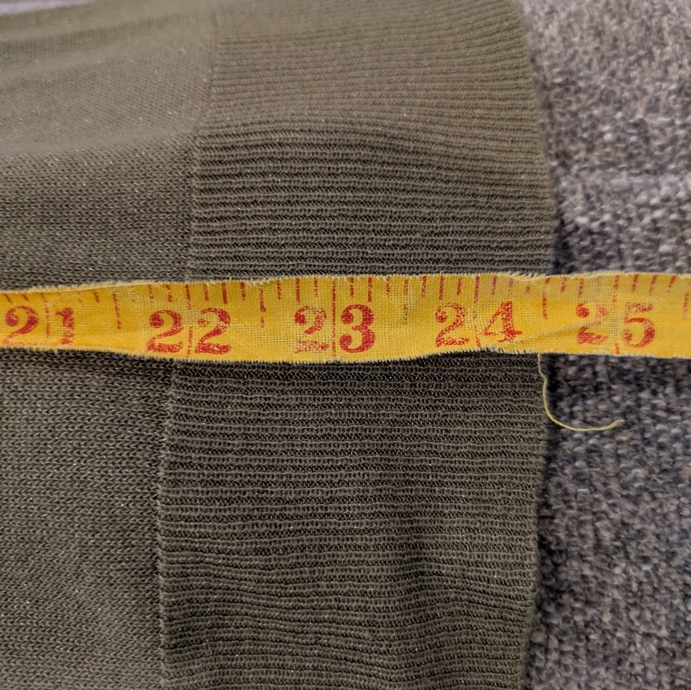 Cato Olive Open-Front Cardigan - Picture 10 of 11